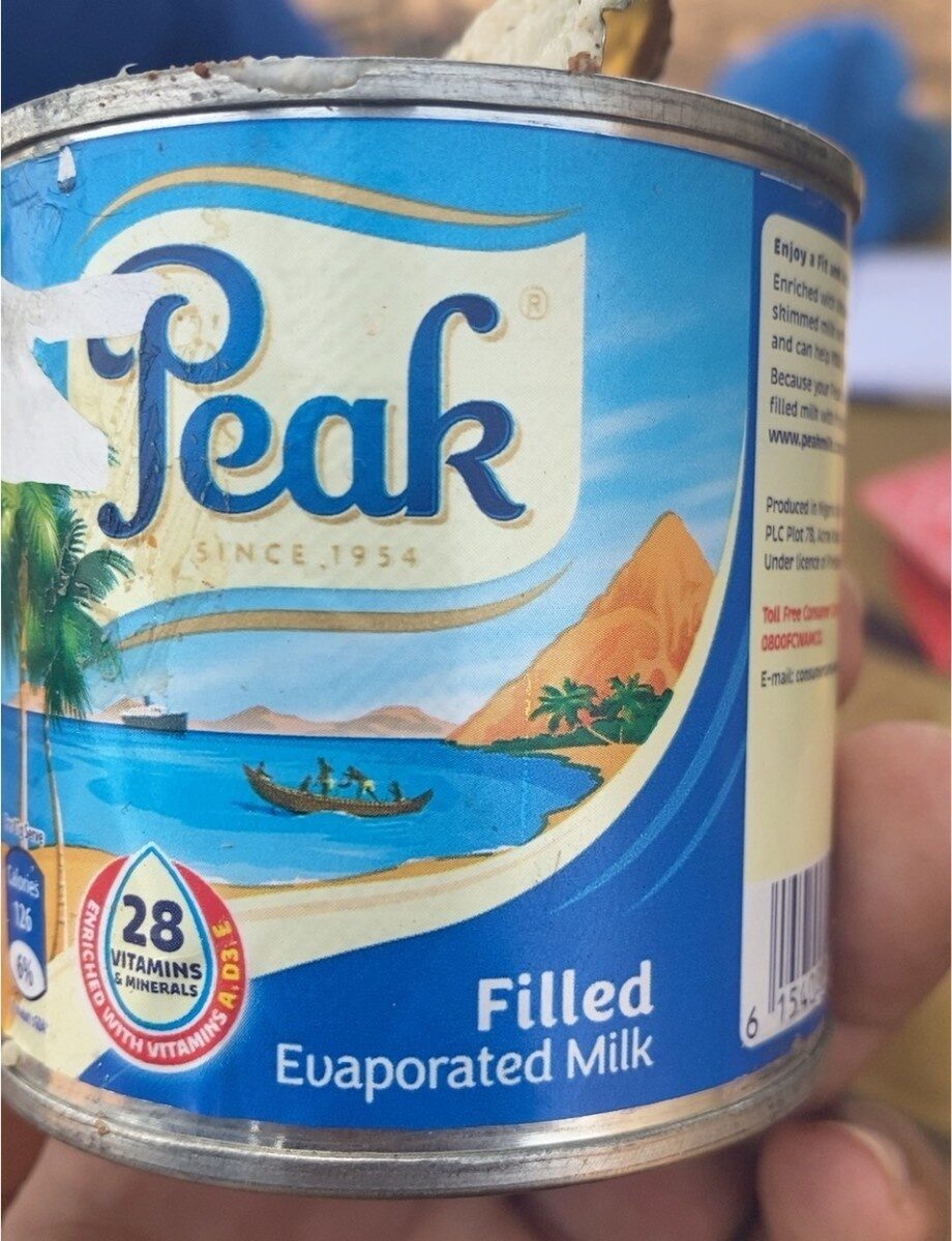 Filled evaporated milk - Product