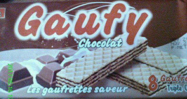 GAUFY CHOCOLAT - Produit