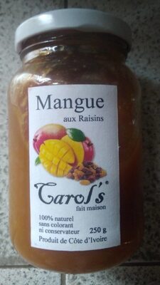 Mangue raisins - Produit