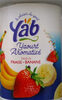 Yaourt aromatisé fraise banane - Product