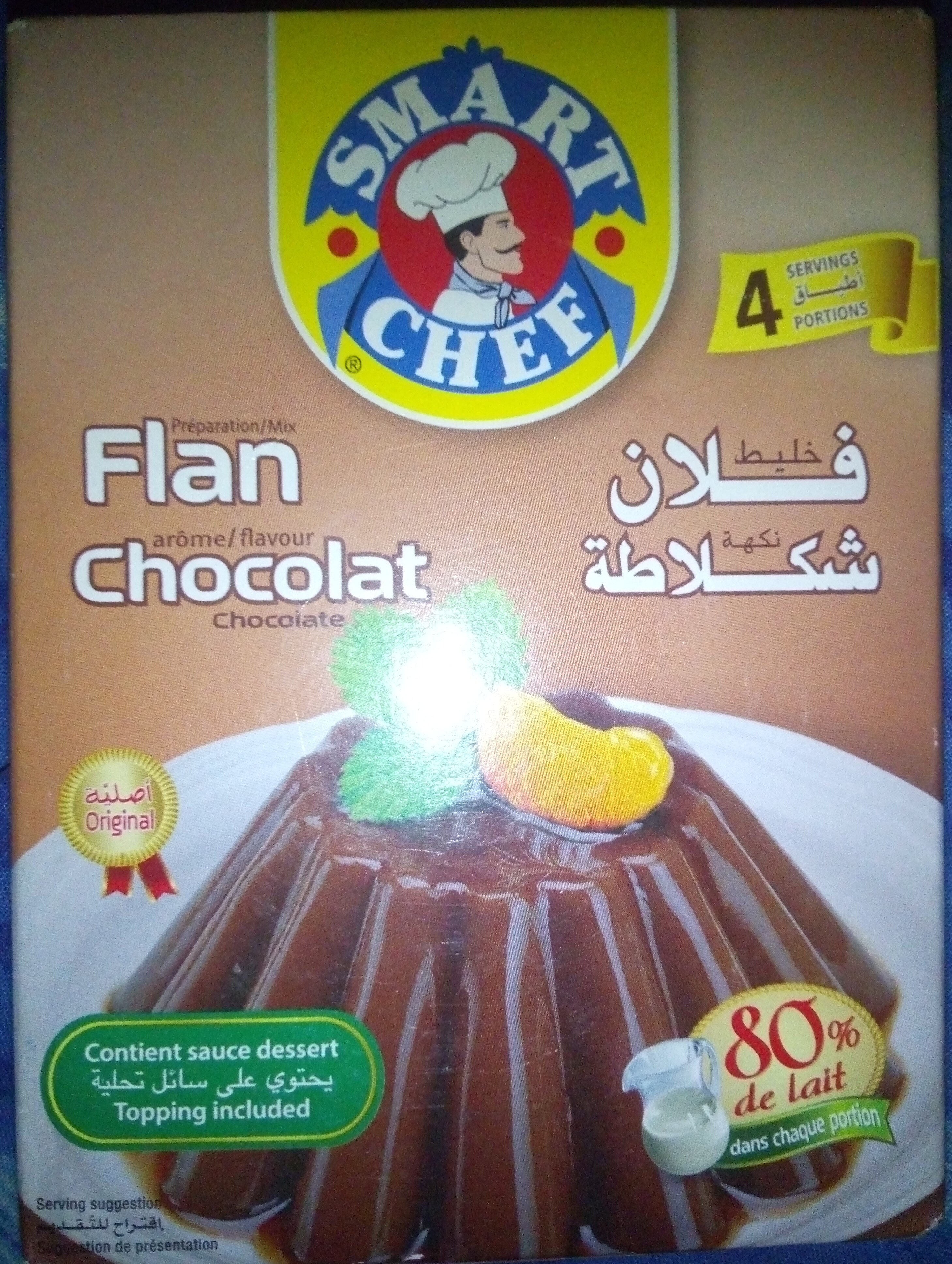 préparation flan arôme chocolat - Product