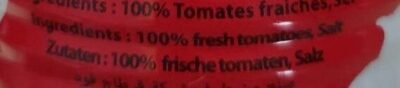 Double concentré de tomate - Ingredients
