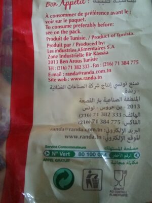 Pâtes Coude 2 - Instrucciones de reciclaje y/o información de embalaje - fr