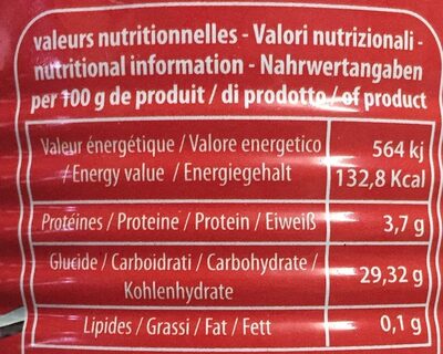 Double concentré de tomates - Nutrition facts - fr