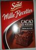 Cacao en poudre - Producto