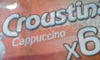 croustina goût cappuccino - نتاج