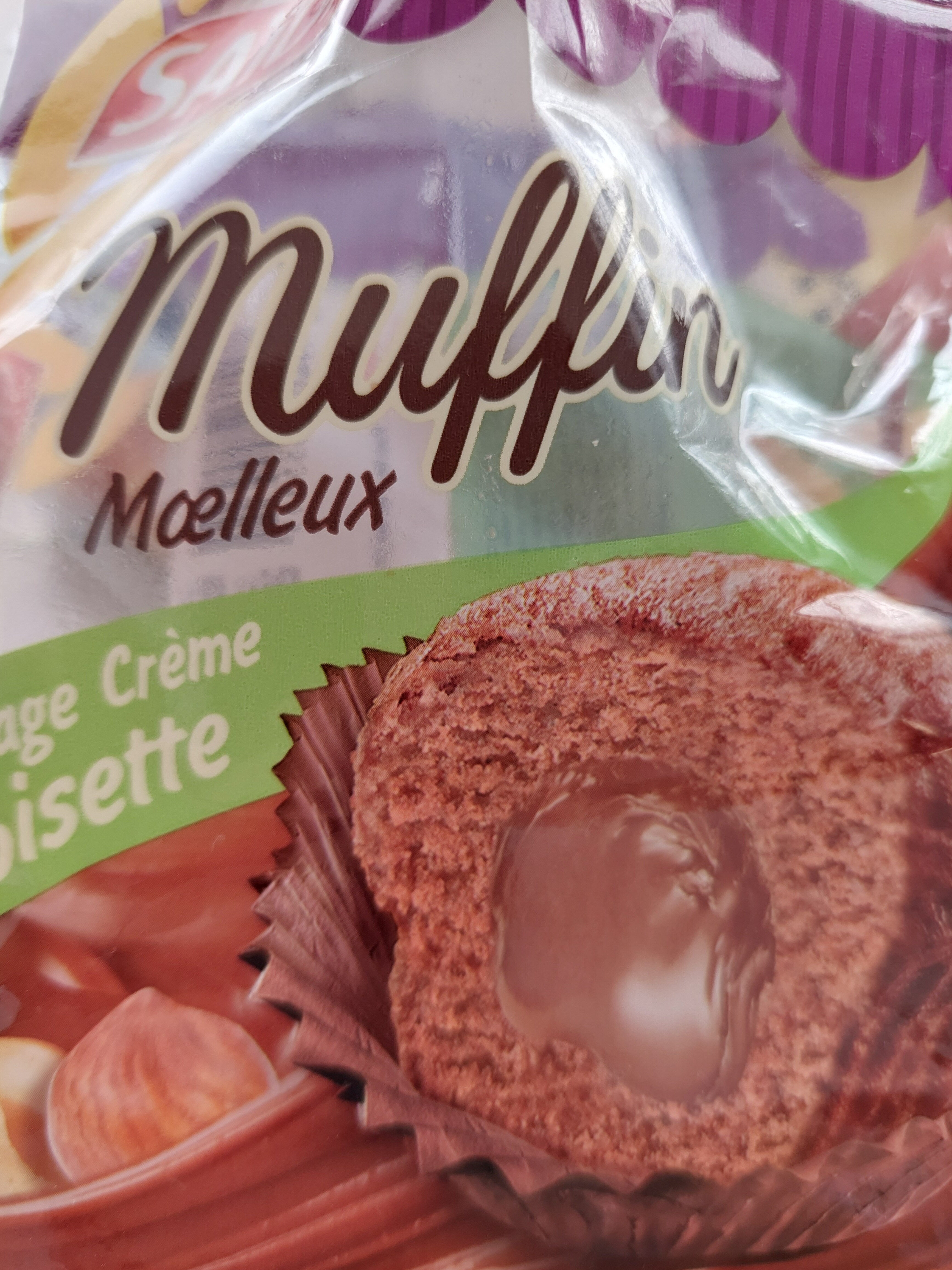 muffin fourrage crème noisette - Product - fr