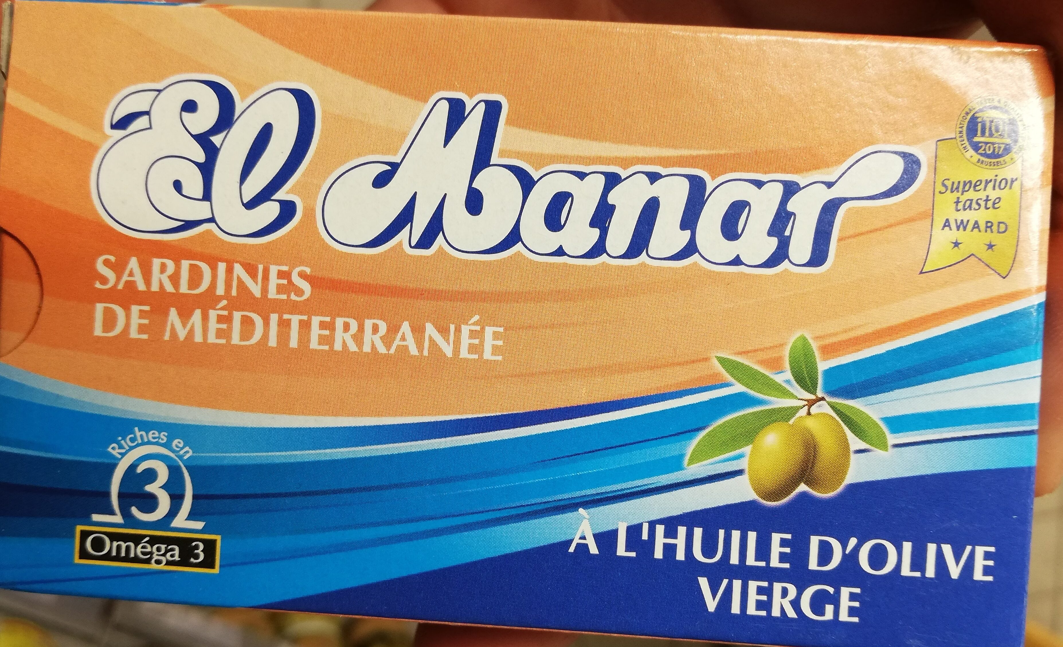 Sardines de méditerranée à l’huile d’olive vierge - Product - fr