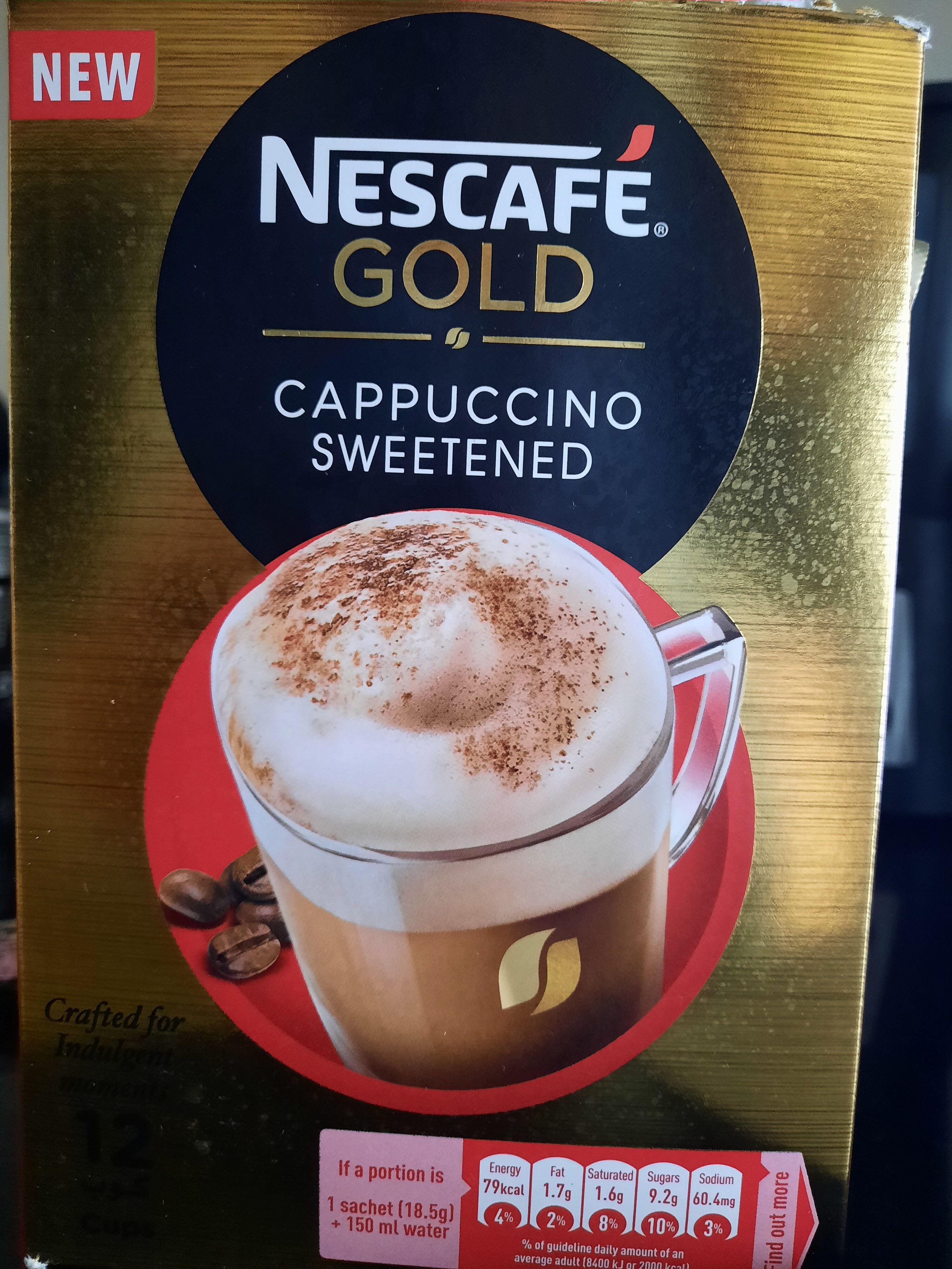 Nescafé GOLD Cappuccino sweetened - نتاج - fr