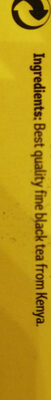 Lipton Yellow Label - المكونات - en