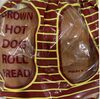 Brown hot dog roll bread - Product