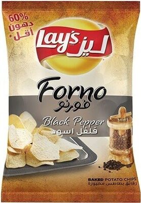 Lays Forno Black Pepper Baked Potato Chips - Produit