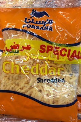 Cheddar shredded - Product - fr