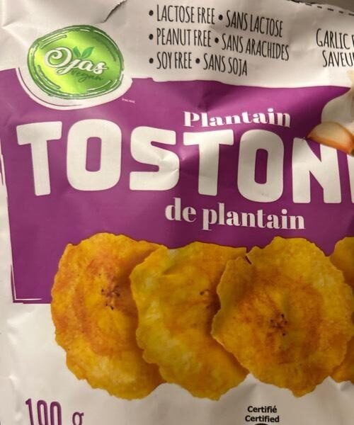 Plantain Tostones Garlic flavour - Product