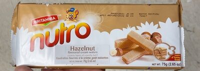 Hazelnut flavoured with cream wafers - نتاج - fr