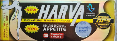 Harva German capsules natural Weight Loss support 400 ml 30 Capsule - Nutrition facts