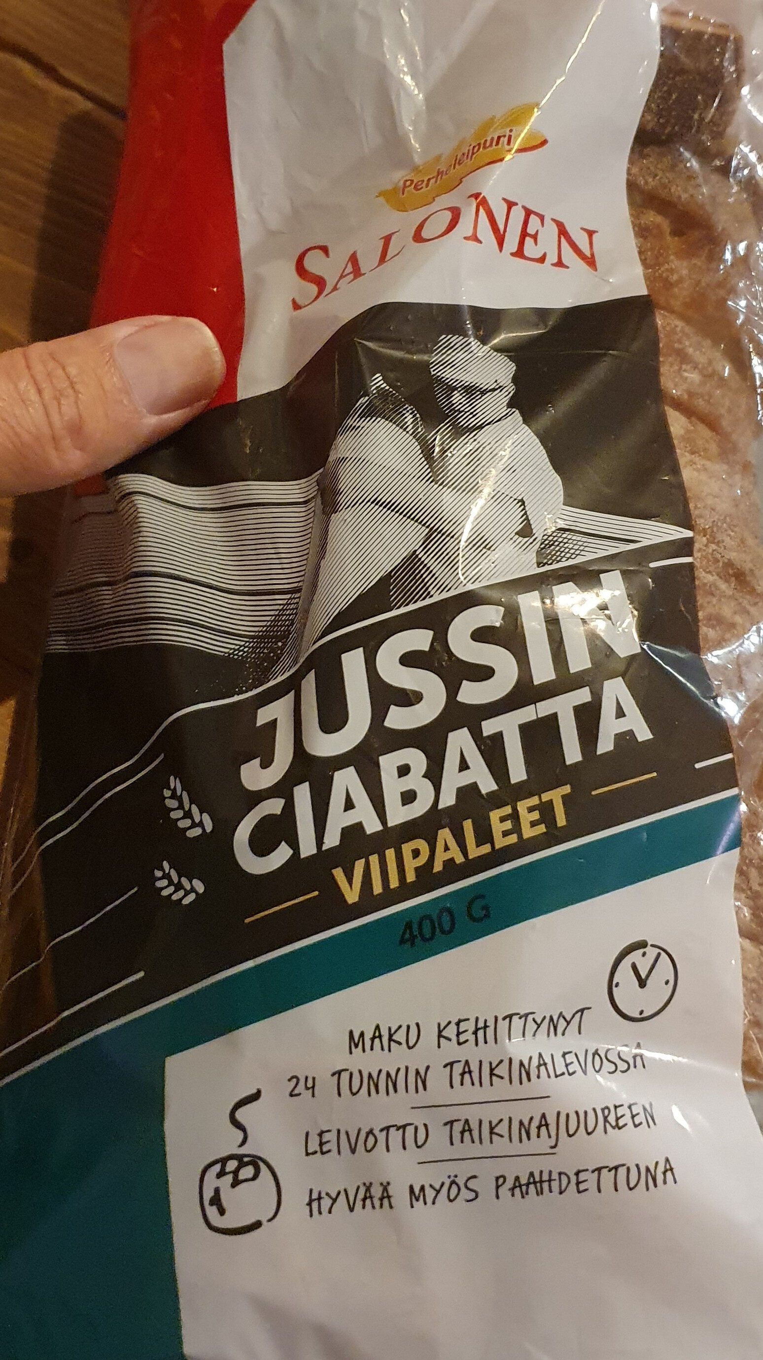 Jussin Ciabatta viipaleet - Tuote