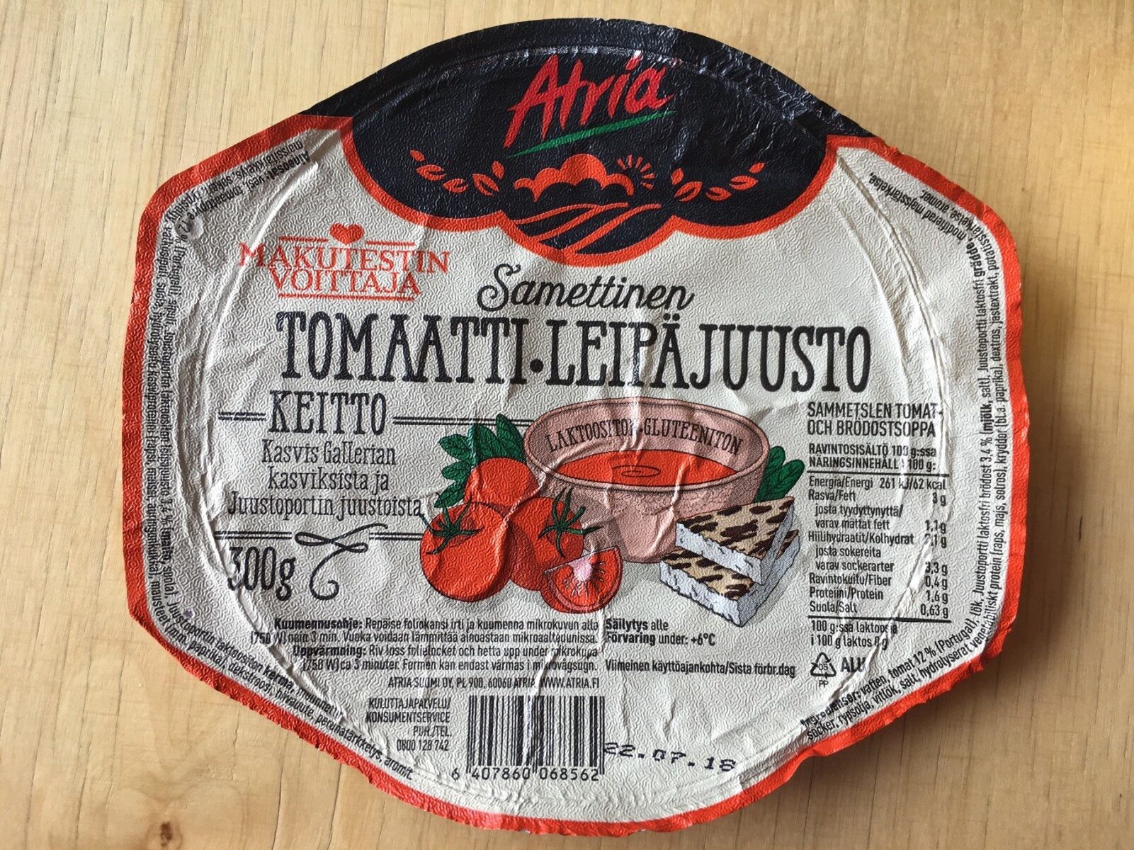 Samettinen tomaatti-leipäjuustokeitto - Produkt - fi