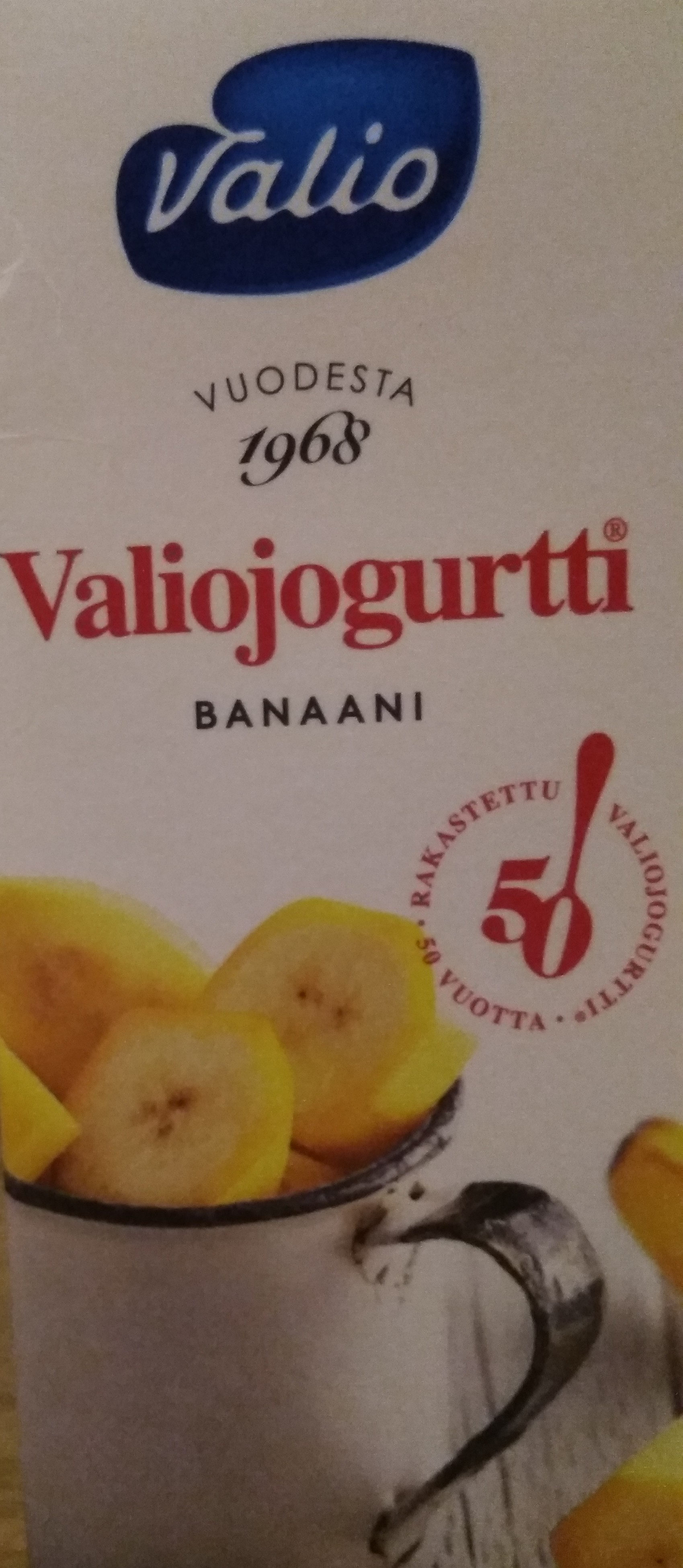 Valiojogurtti - Banaani - Tuote