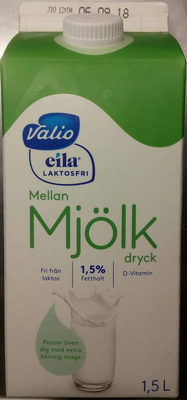 Valio Eila laktosfri mellanmjölkdryck - Produkt