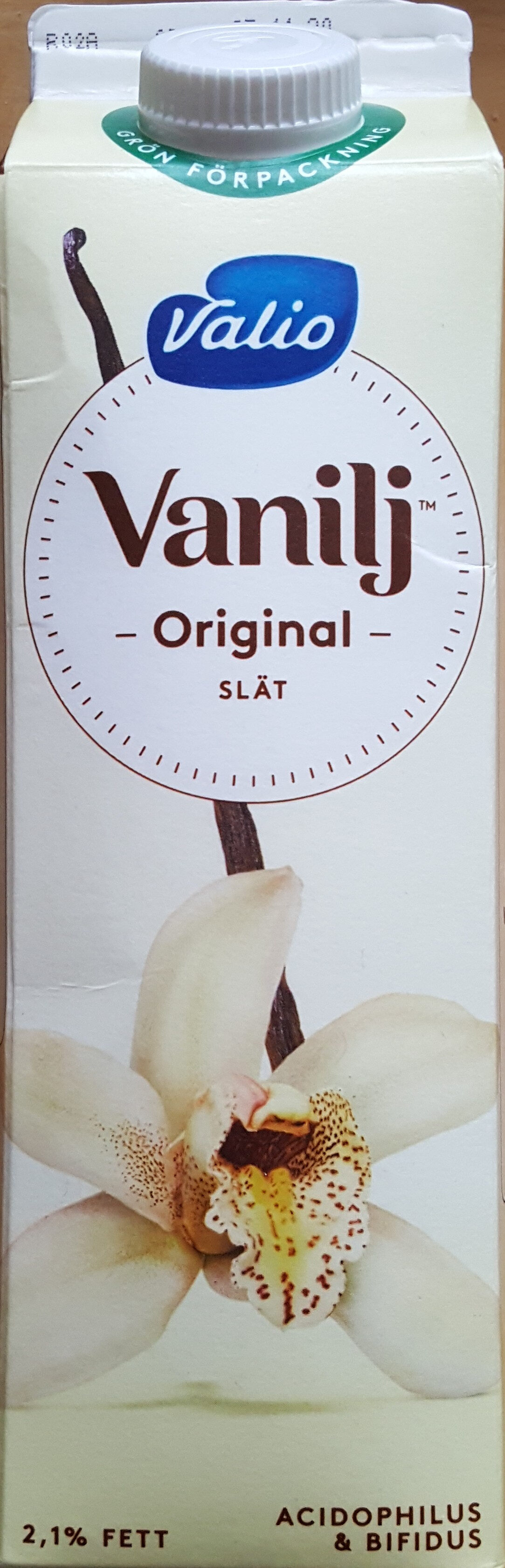 Valio Vanilj Original Slät - Produkt