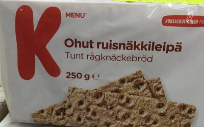 Ohut ruisnäkkileipä - Tuote