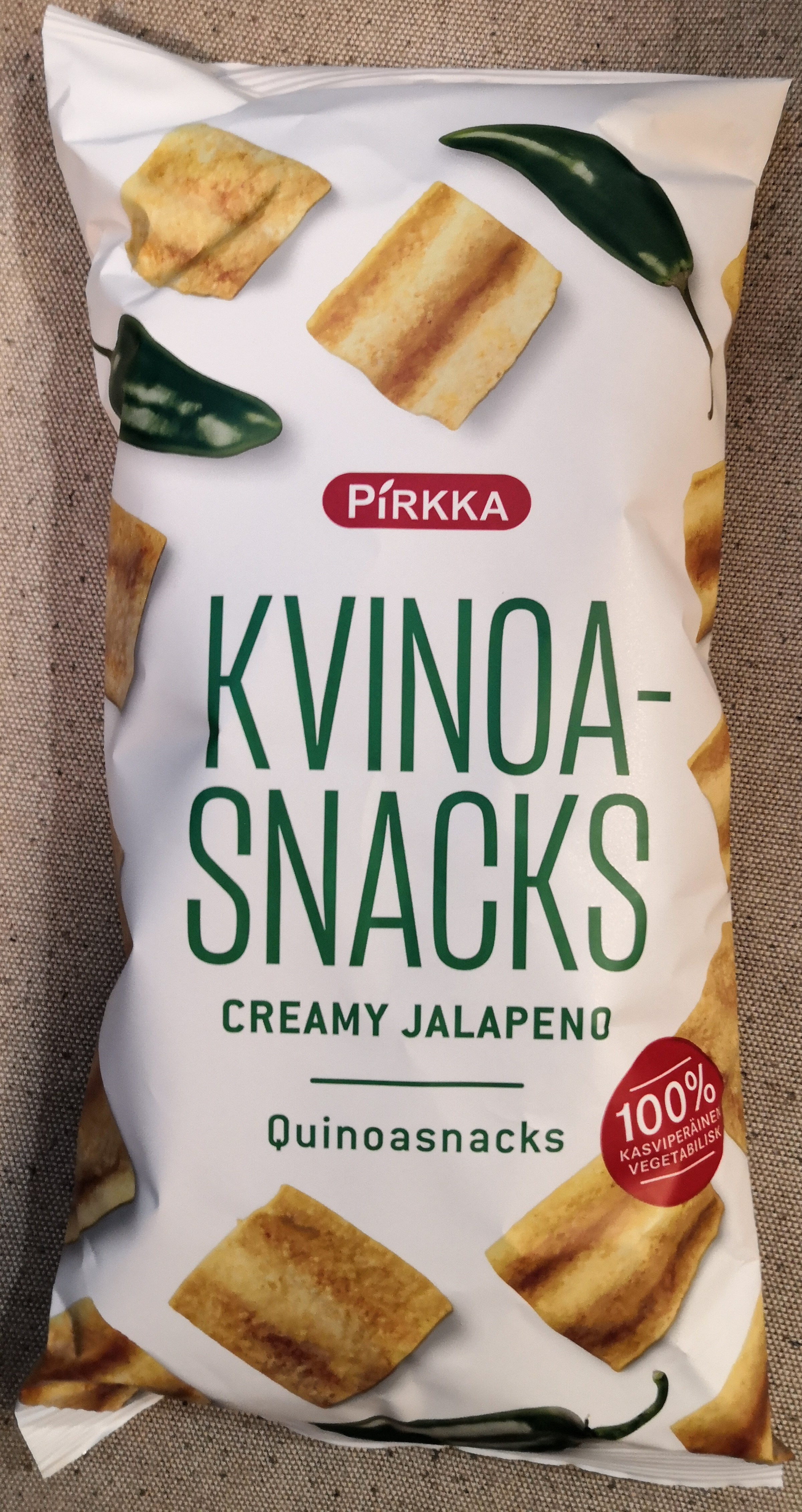 Kvinoa-snacks creamy jalapeno - Tuote