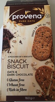 Snack Biscuits Oats & Dark Chocolate - Tuote - en