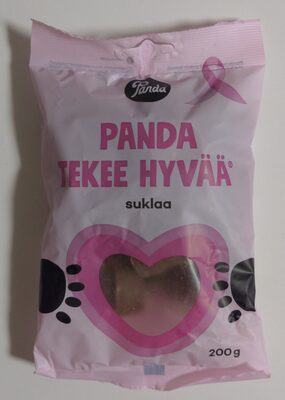 Panda Tekee Hyvää suklaa - Tuote