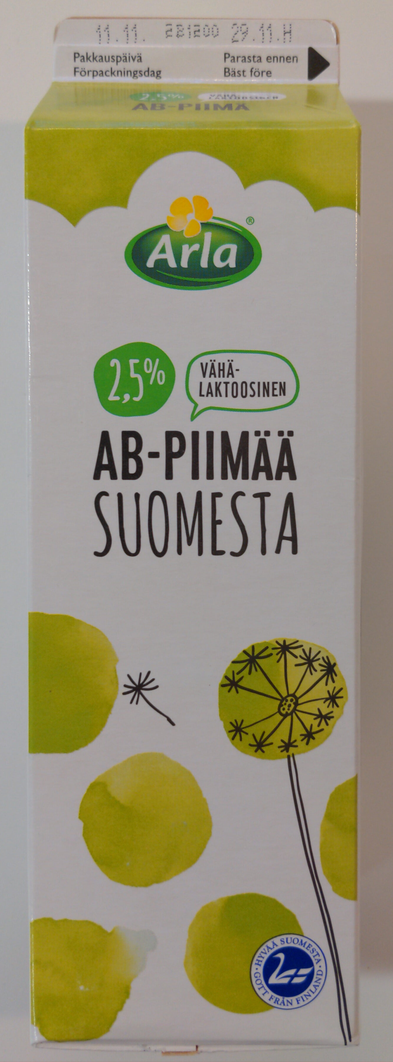 AB-Piimää Suomesta - نتاج - fi