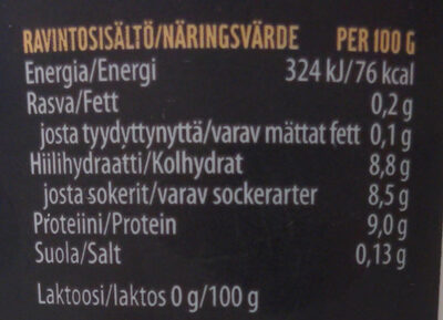 Arla Protein Fruity Mix - Tableau nutritionnel - fi