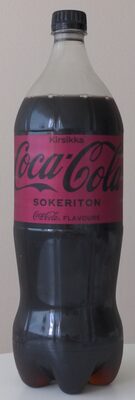 Coca-Cola kirsikka sokeriton - Product - fi