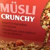 Mysli            Crunchy johurtti-mansikka - Tuote