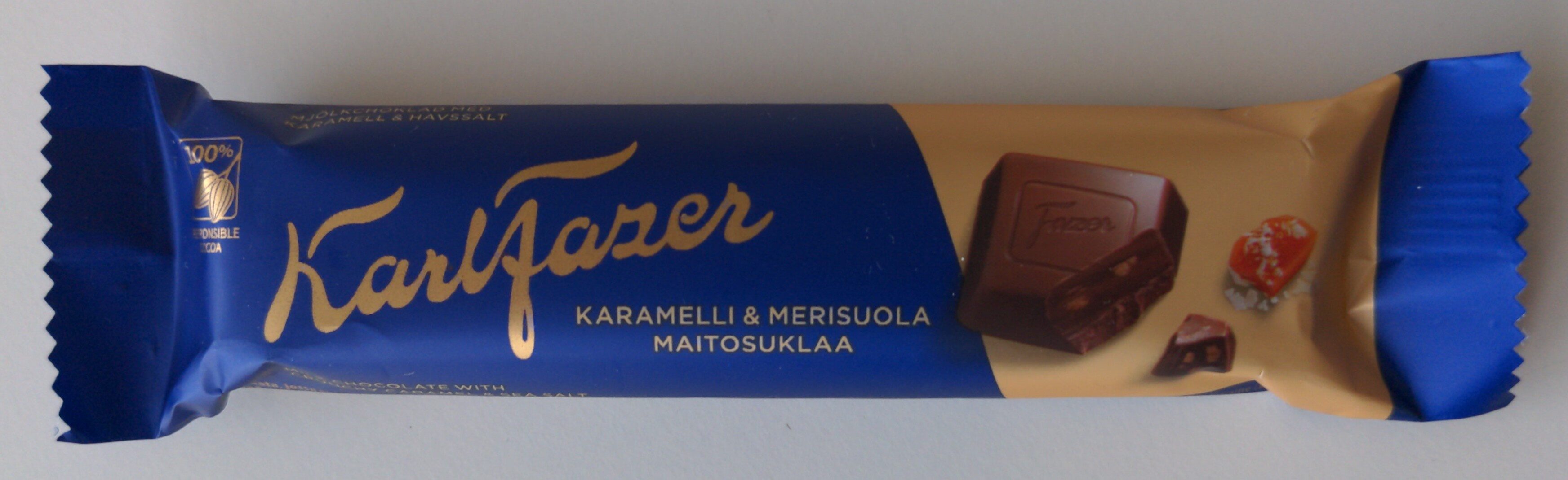 Karl Fazer karamelli & merisuola - Tuote
