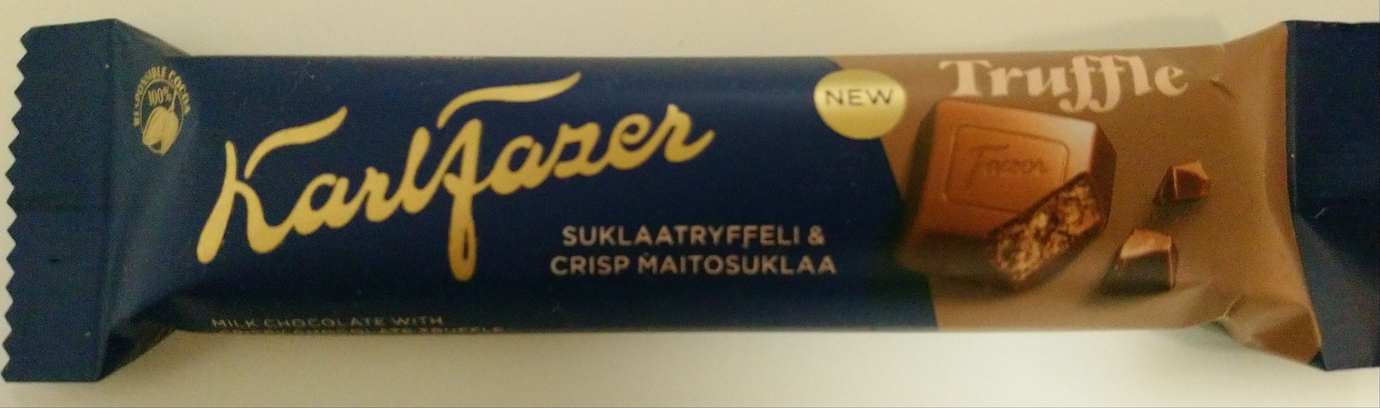 Suklaatryffeli & Crisp Maitosuklaa - Tuote