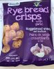Rye bread crisps with garlic - Produit