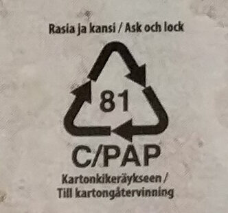 Marjamämmi - Instruction de recyclage et/ou informations d'emballage - fi