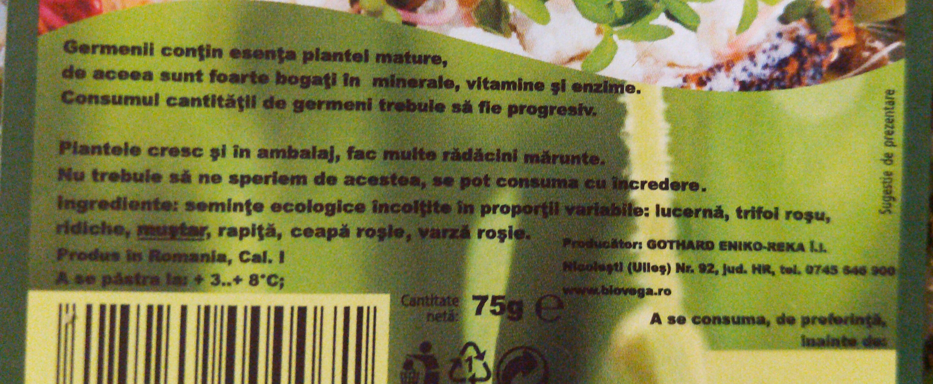 Germeni "7 mixt" - Ingredients - ro