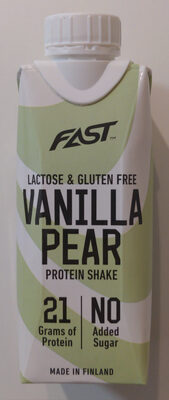 Vanilla pear protein shake - Tuote