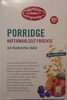Porridge Hafermahlzeit Früchte mit Waldviertler Hafer - Produkt