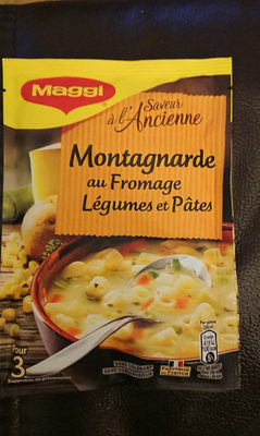 Soupe déshydratée montagnarde au fromage légumes et pâtes - Product - fr