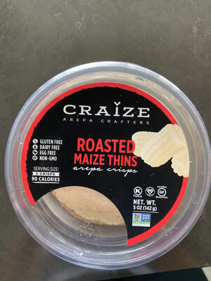 Roasted maize thins - Producto