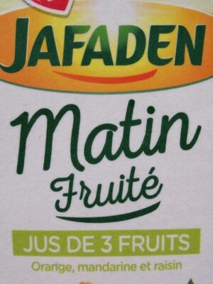 Jus de 3 fruits matin fruité - Product