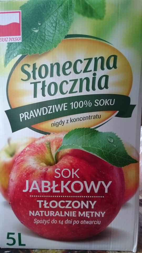 Sok jabłkowy tłoczony - Product - pl