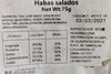 HABAS SALADAS - Produit