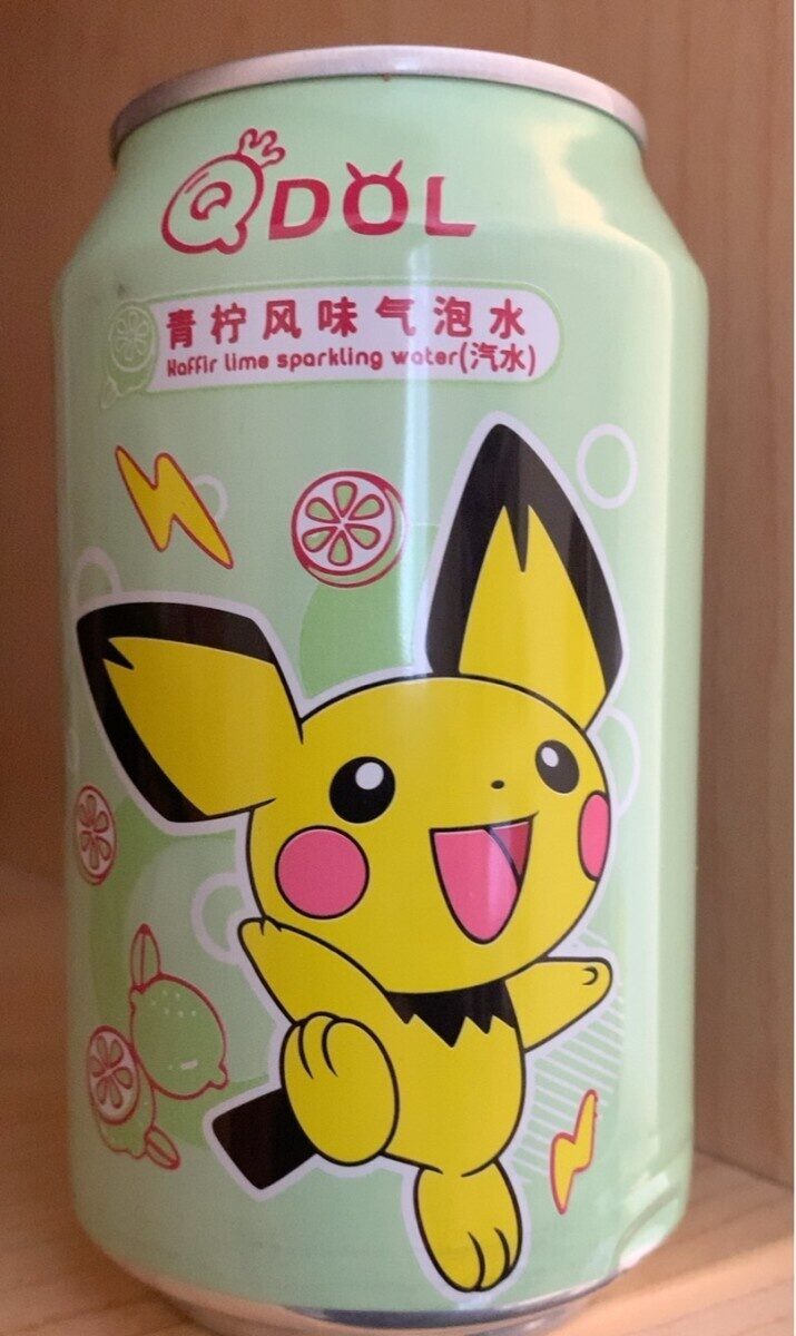 Pokémon Kaffir Lime sparkling water - Produit