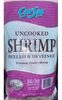 Uncooked, Peeled & Deveined Shrimp - Product
