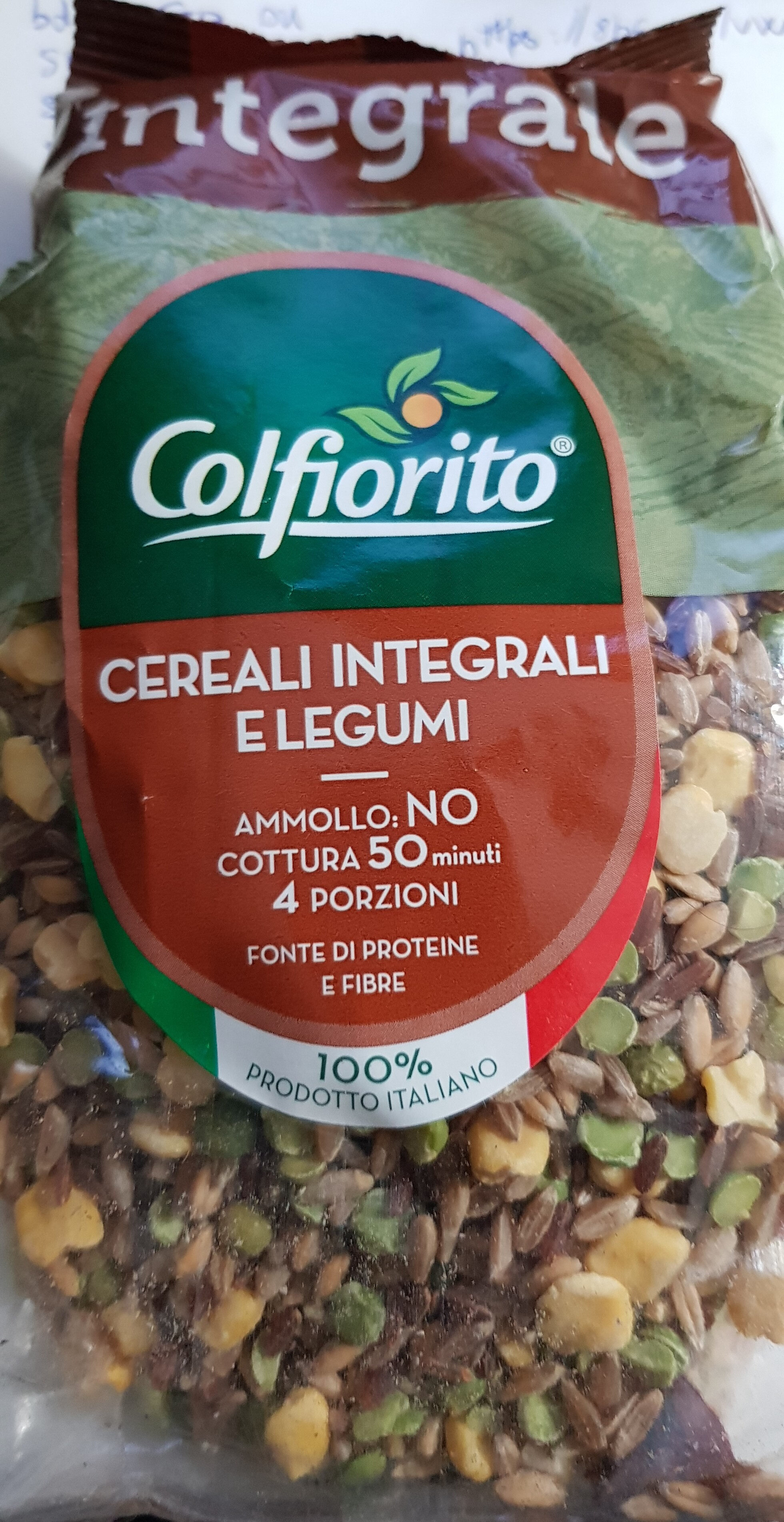 Cereali Integrali e Legumi - Prodotto
