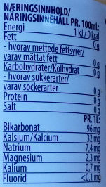 Made To Go Nornir Sparkling Natural Mineral Water Lemon Flavour - Näringsfakta