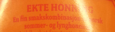 Ekte honning - Ingredienser - no
